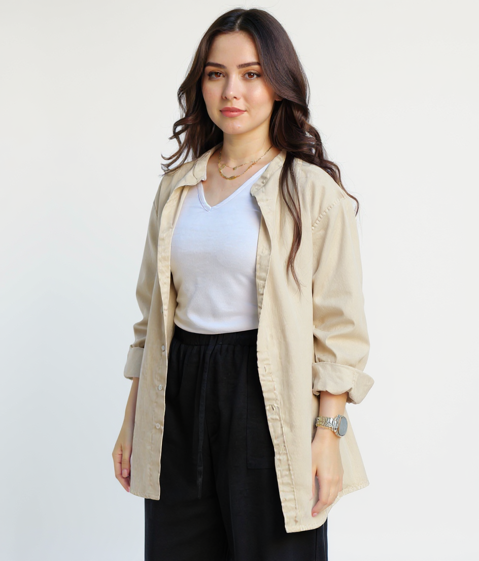 Linen Comfort Shirt – Unisex Essential