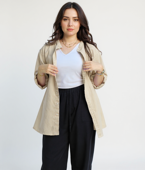 Linen Comfort Shirt – Unisex Essential