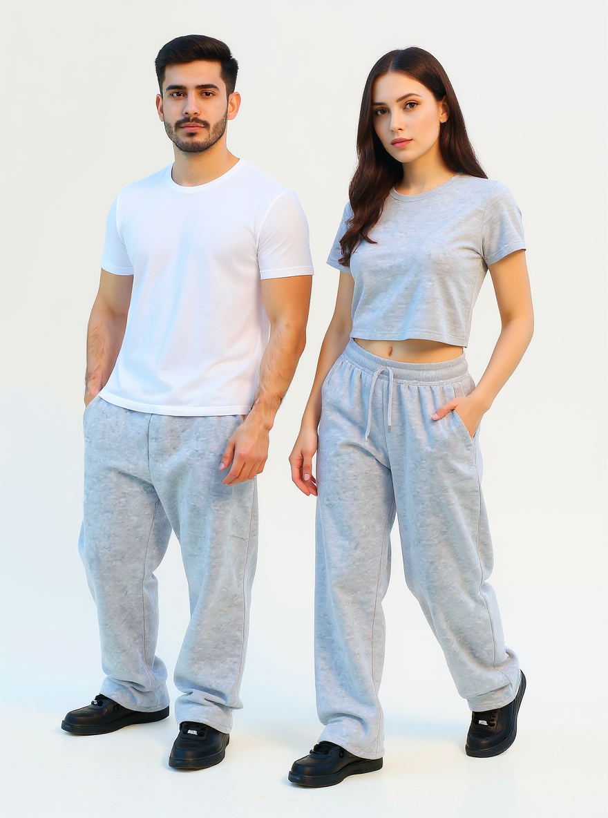 Unisex Iron Cotton Pants